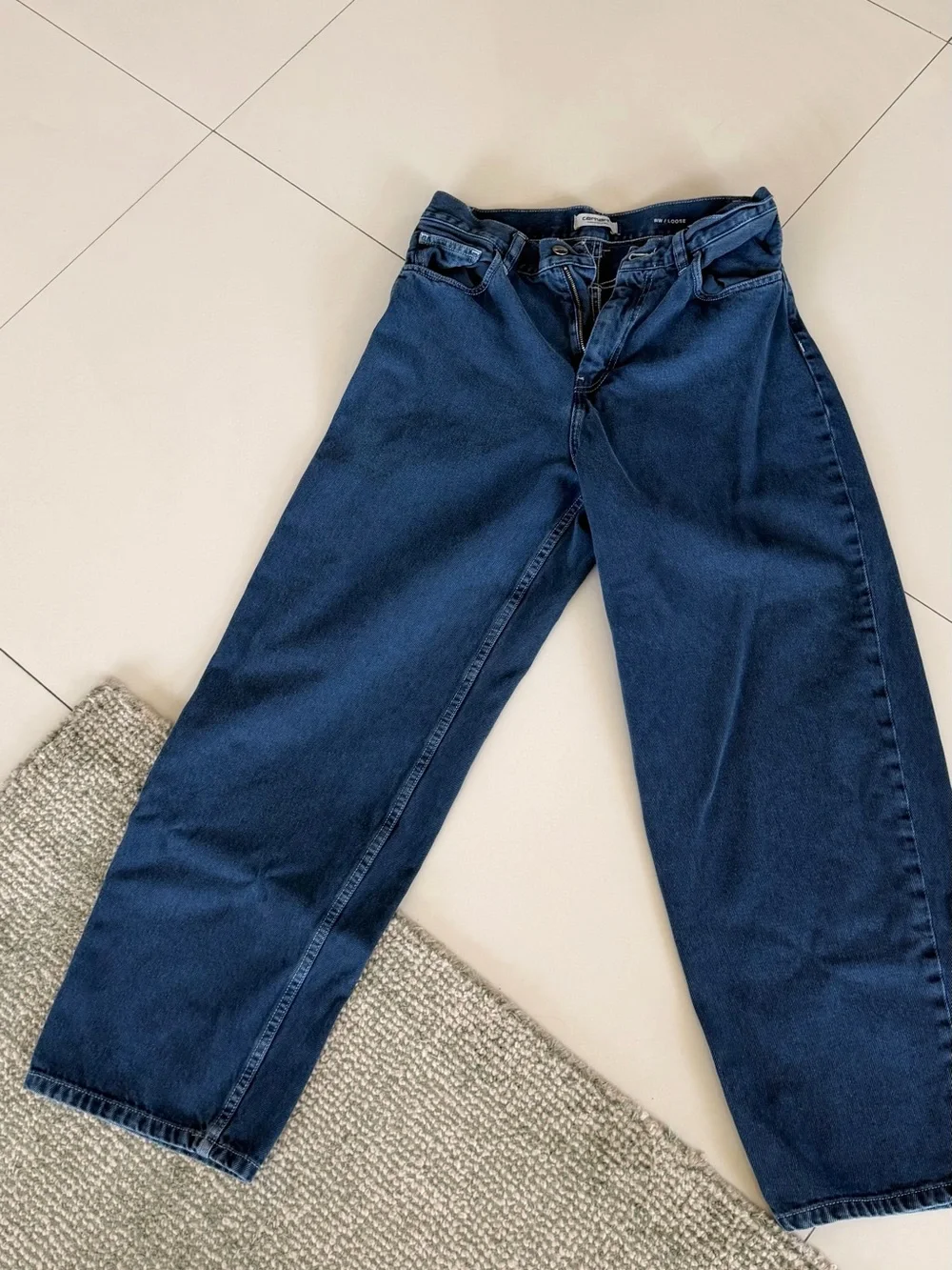 CARHARTT WORK IN PROGRESS Navy Brandon Jeans